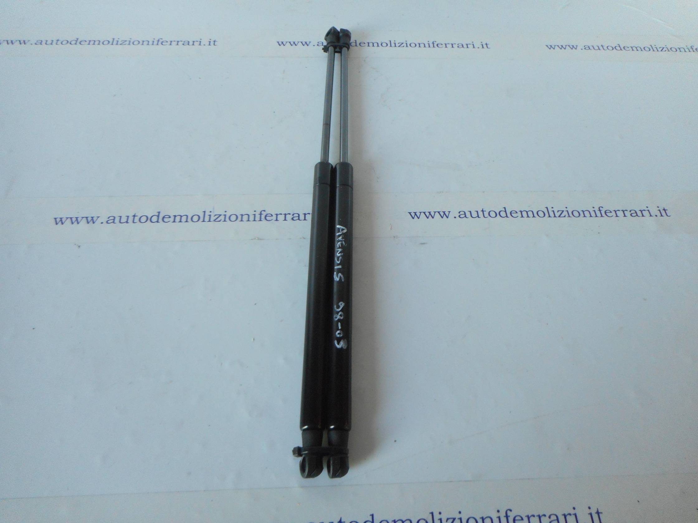 Asta ammortizzante portello post. sx.